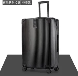 32-Inch Black Travel Suitcase - Expandable Aluminum Handle Lightweight Hardshell Suitcase with Spinner Wheels Built-In TSA Lock? Convenient for Business Trips