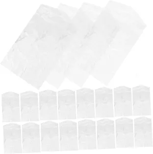 60pcs Dry Cleaning Garment Bags Hanging Storage Bags for Clothes Kids' Garment Pouch Clothing Protector Covers