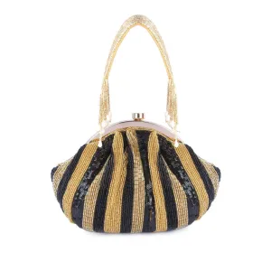 A Clutch Story Black Stripes Batuas and Potlis