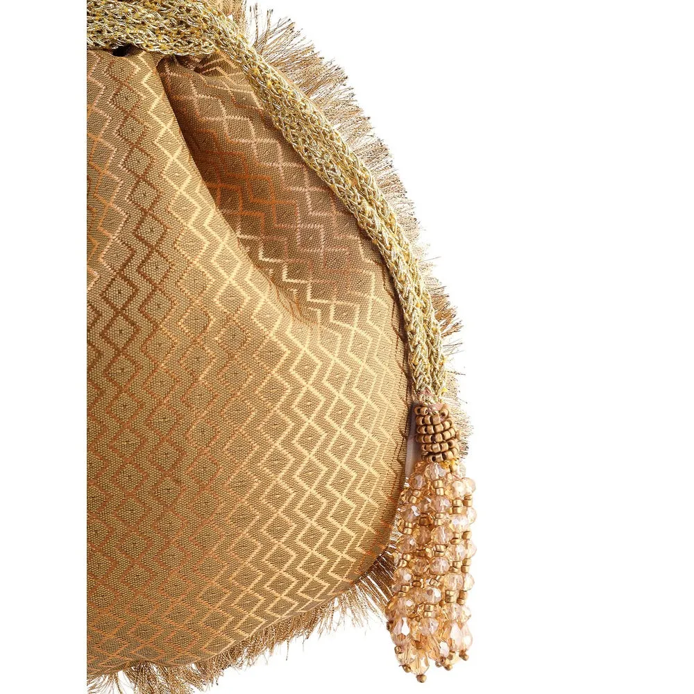 A Clutch Story Ghoomar Copper Potli
