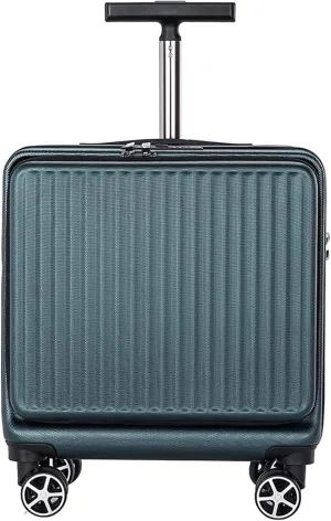 ANIIC Luggage Suitcases With Wheels Business Travel Boarding Case Hardside Luggage 18 Inch Password Box Suitcase Convenient Suitcase Spinner Luggages (Color : A, Size : 18in)
