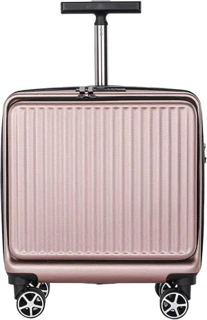ANIIC Luggage Suitcases With Wheels Business Travel Boarding Case Hardside Luggage 18 Inch Password Box Suitcase Convenient Suitcase Spinner Luggages (Color : E, Size : 18in)