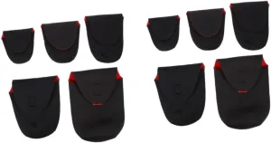 ARTIBETTER 2sets Waterproof Camera Lens Case Neoprene Pouch Compact Stylish Elastic Closure 5pcs*2
