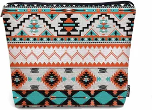 Aztec Cosmetic Bags For Women, Navajo Style Tribal Aztec Geometric Roomy Makeup Bag Toiletry Bag Accessories Organizer Storage Bags Makeup Pouch For Travel Business Gym Camping Bathroom
