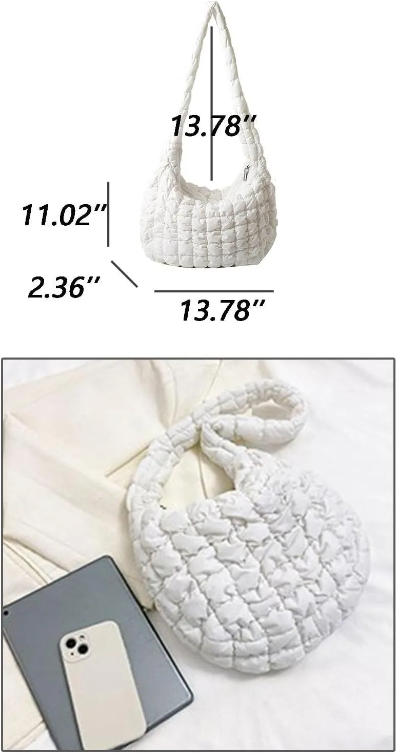 Beach Tote Bag Large Nylon Handbags Crossbody Bags Hobo Bag Shoulder Handbag For Wife Mama Travel Work Outdoor V