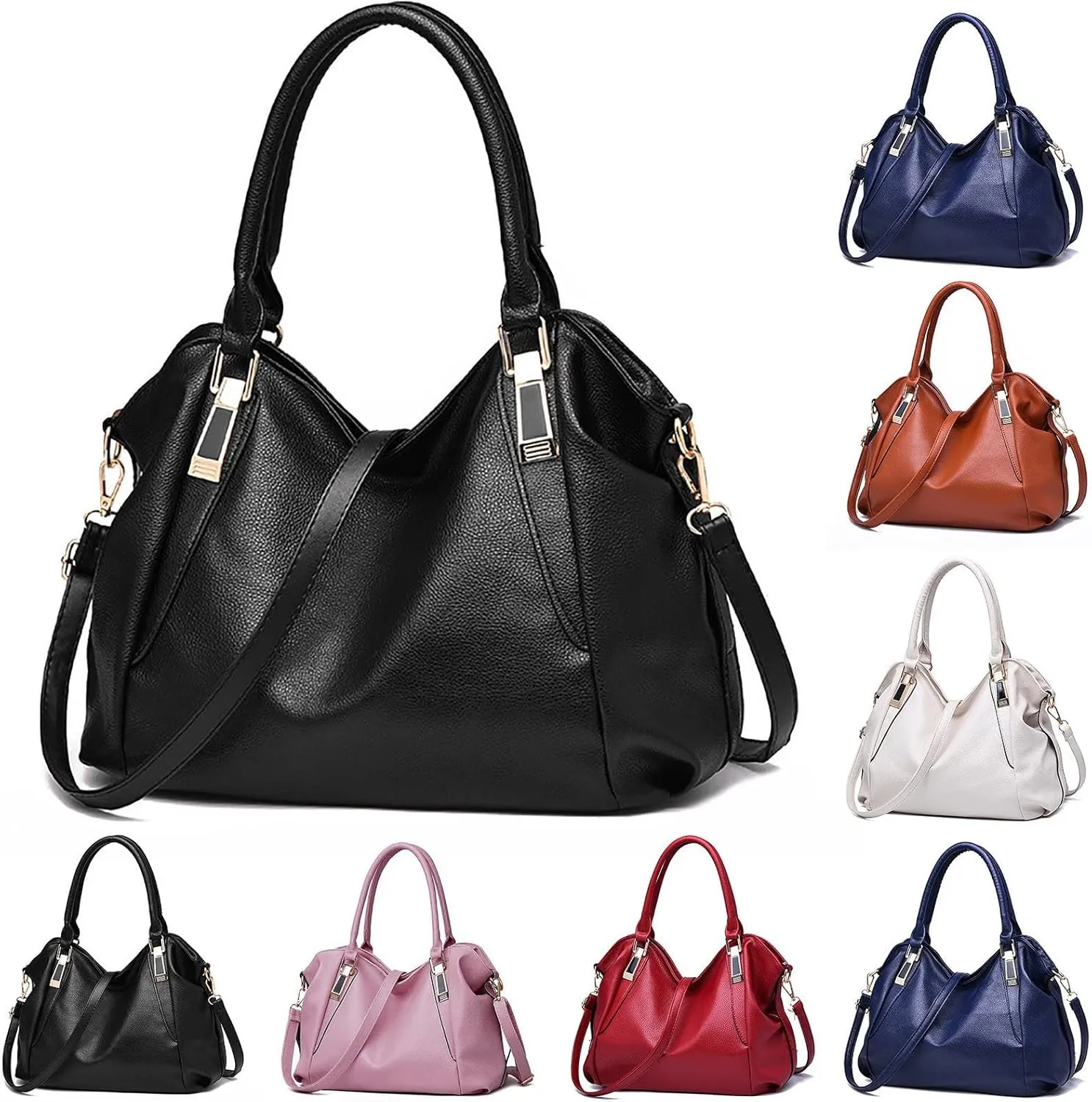 Beach Tote Bag Leather Large Handbags Crossbody Bags Hobo Laptop Computer Briefcases For Wife Mama Travel Work Outdoor Z
