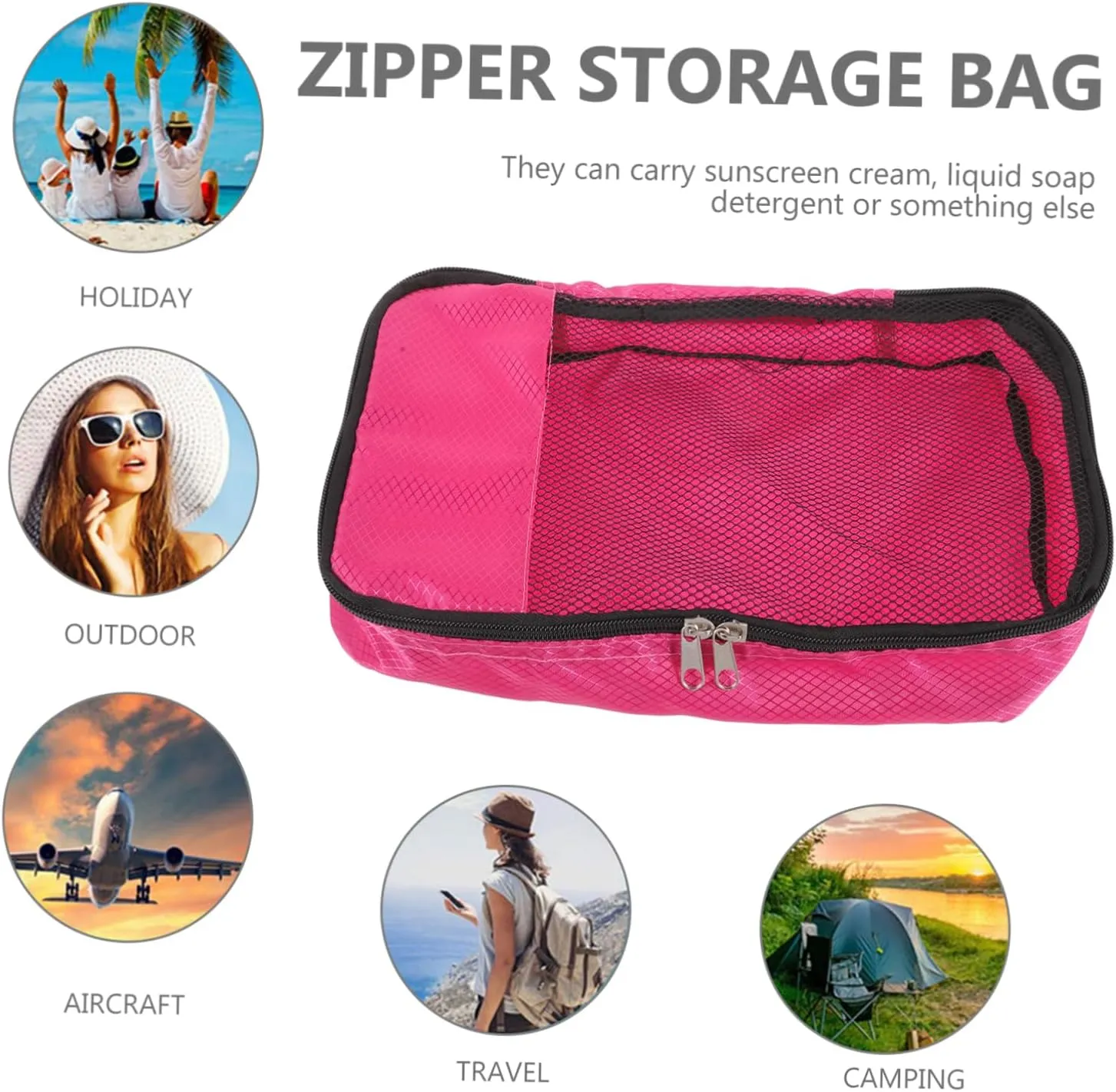 BESPORTBLE Luggage Storage Bag Suitcase Cubes Bags Tidy Carry Travelling Suitcases Bag for Travel Medium Travel Packing Clothing Travel Essentials Traveling Shoe Bag Moving Fabric