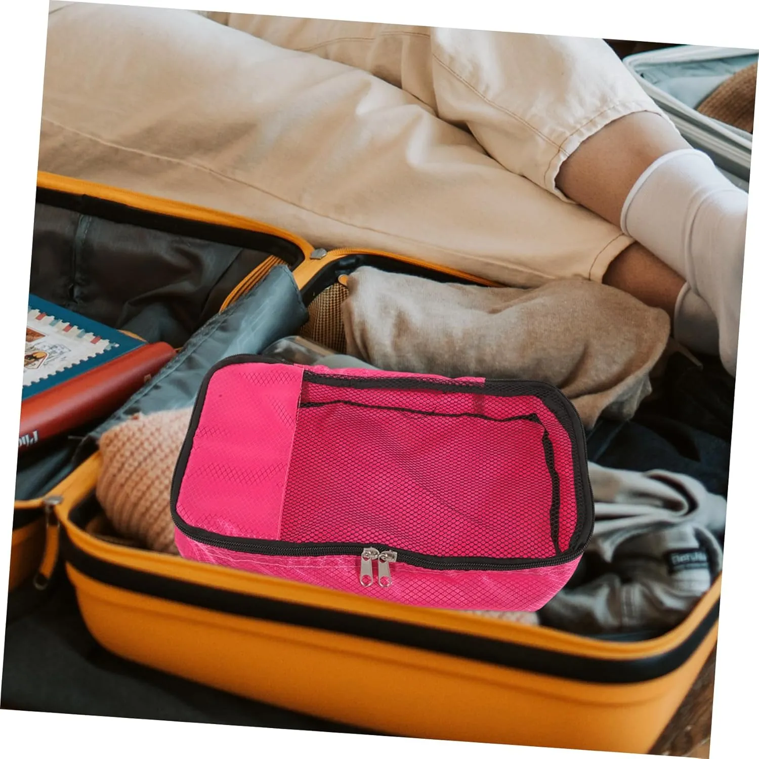 BESPORTBLE Luggage Storage Bag Suitcase Cubes Bags Tidy Carry Travelling Suitcases Bag for Travel Medium Travel Packing Clothing Travel Essentials Traveling Shoe Bag Moving Fabric