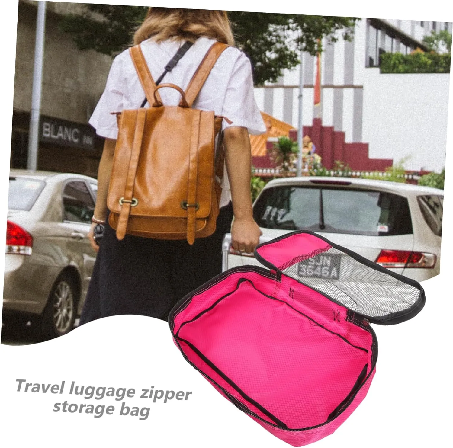 BESPORTBLE Luggage Storage Bag Suitcase Cubes Bags Tidy Carry Travelling Suitcases Bag for Travel Medium Travel Packing Clothing Travel Essentials Traveling Shoe Bag Moving Fabric
