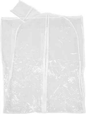Bridal Wedding Dress Garment Bag Large Dustproof Cover for Dresses Protective Pouch Versatile for Storage Transport for Weddings and Formal Events