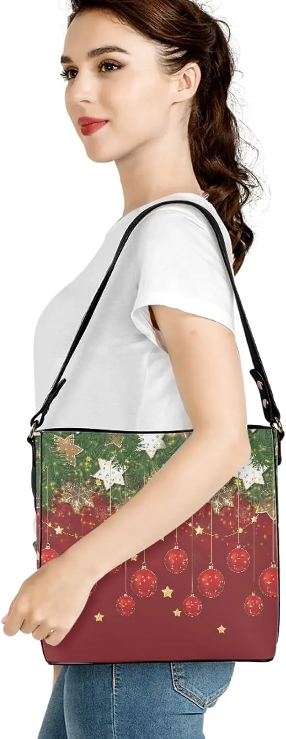 Bucket Bag for Women, PU Casual Handbag Crossbody Tote Bag, Bucket Bag Trendy Fashion Ladies Tote Handbags