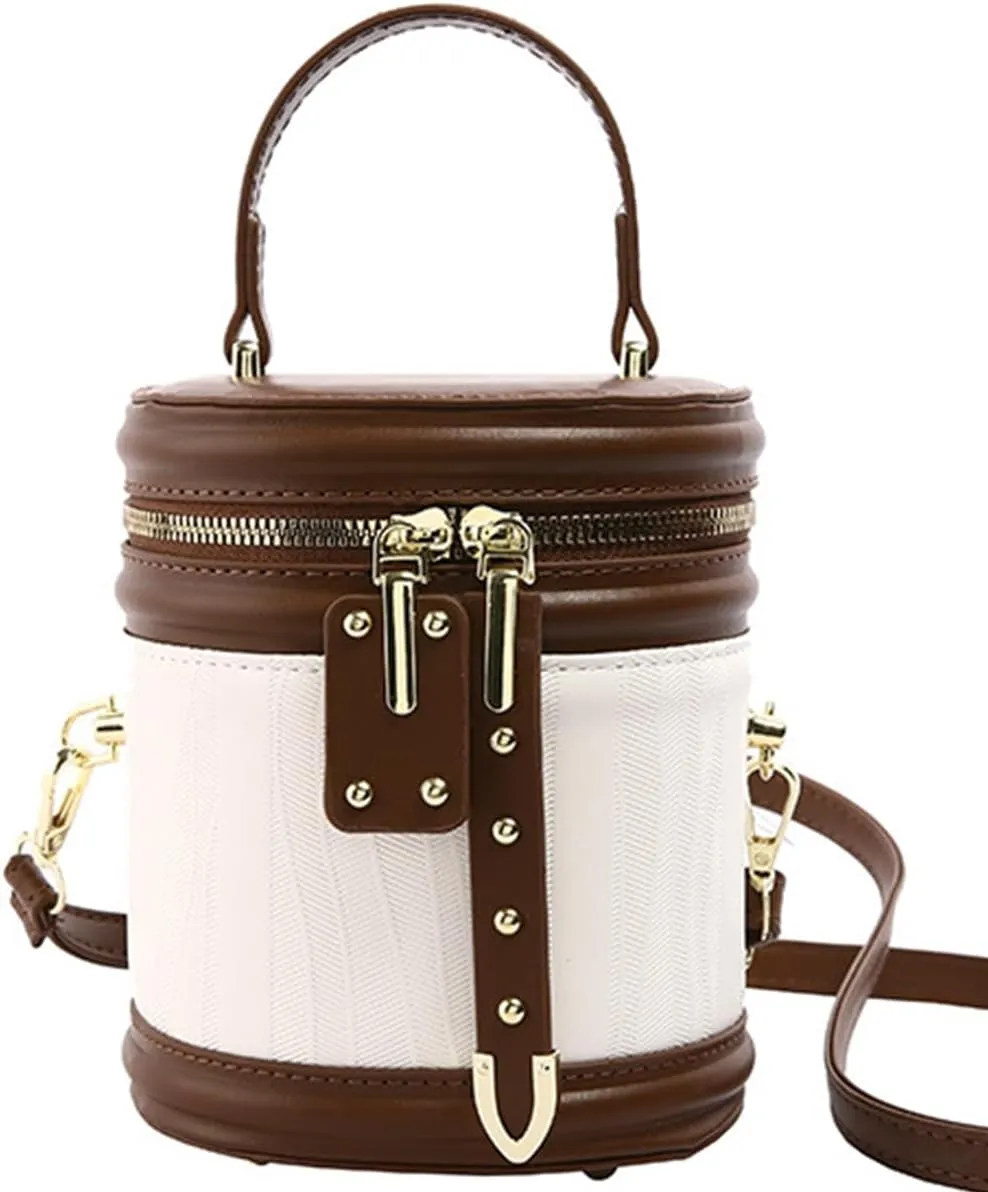 Bucket Bags for Women Vintage Women's Crossbody Handbags Shoulder Bag Mini Satchel Bags Trendy Women's Handbag