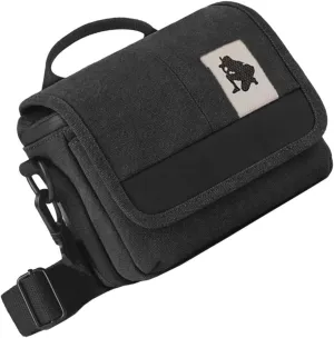Camera Crossbody Bag for Dslr Compact Camera Insert and Storage Pouch Outdoor Case Black
