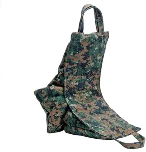 Camera lens bean bag Photographic Bean Bag Empty For Hunting Animal Photo Shooting Convenient Cool Camouflage Wildlife Bird Watching Empty Bag (army green)