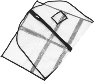 Ciieeo Hanging Suit Cover for Boys and Girls Pvc Garment Bag Clothing Protective Cover for Storage