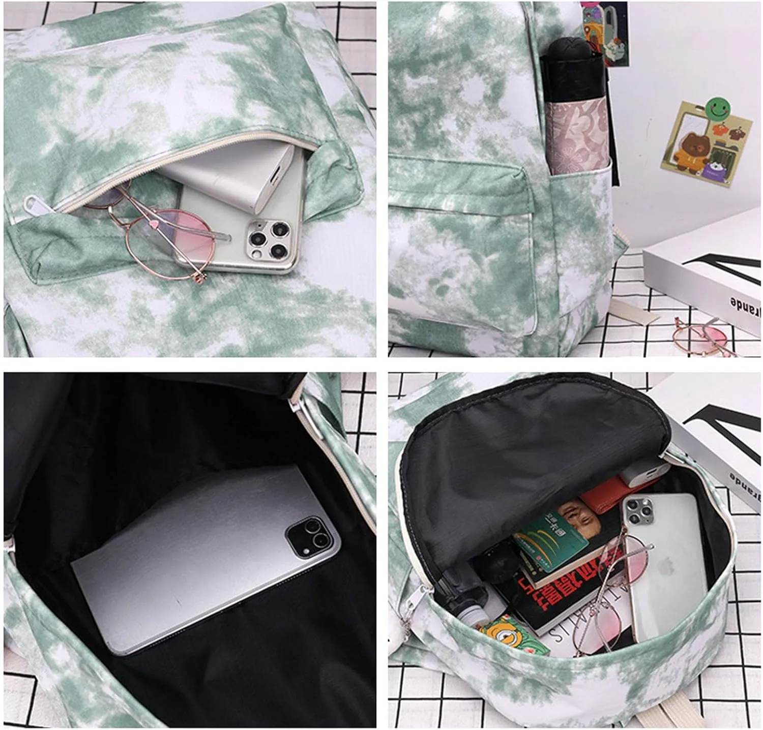 Classic Backpack for Women Daily use backpack, Bookbag Pink Backpack for CollegeFashion Travel Bags