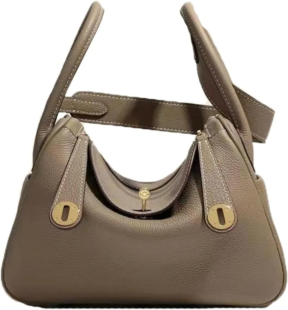 Classic Retro All-match Cowhide leather shoulder, Handbag - Exquisite fashionable versatile hand held doctor bags