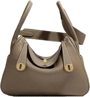 Classic Retro All-match Cowhide leather shoulder, Handbag - Exquisite fashionable versatile hand held doctor bags