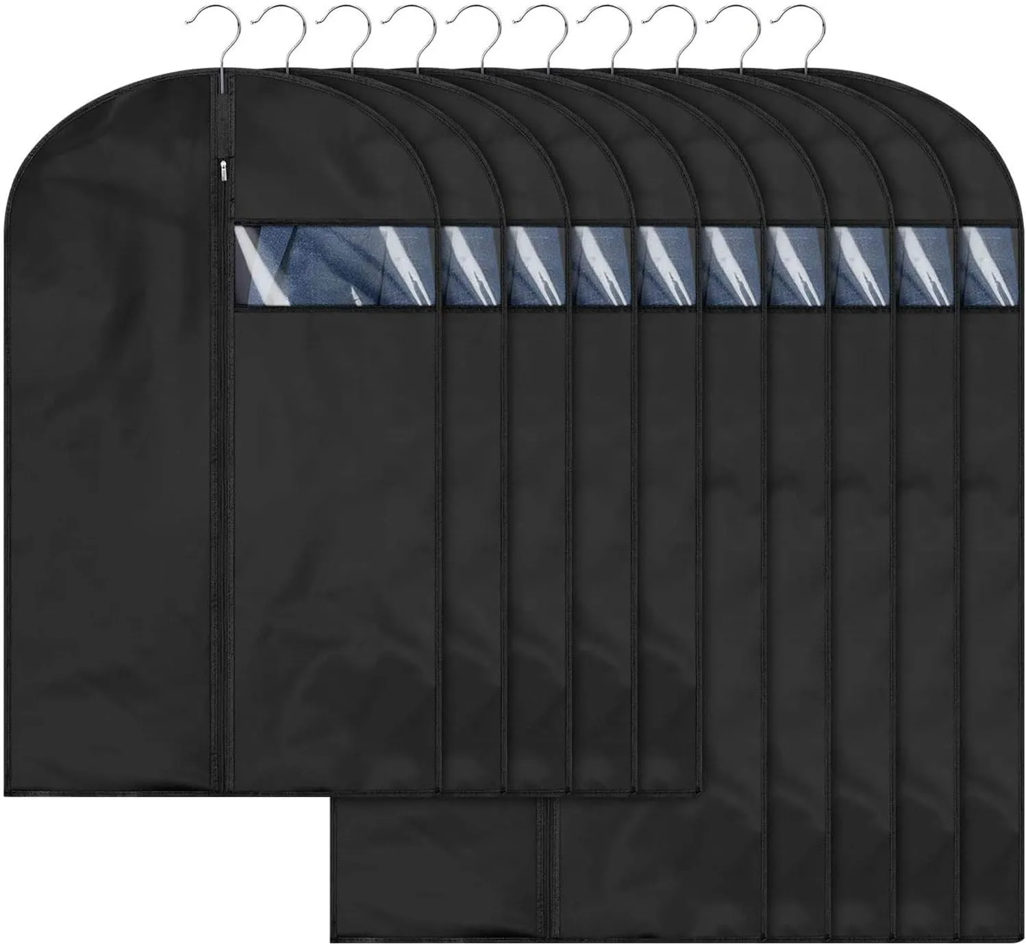Clothes Hanging Garment Bags Clothing Suit Coat Travel Storage Bag Wardrobe