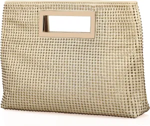 Clutch Purses for Women Sparkly Rhinestone Purse Top Handle Evening Handbag Party Prom Wedding Bags