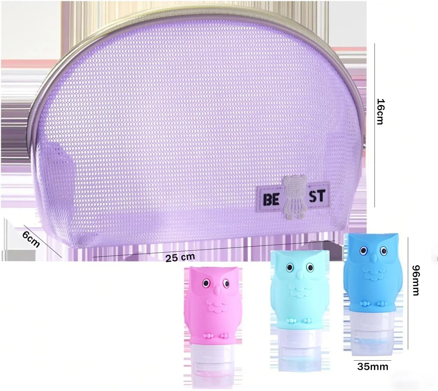 cosmetic bags with Travel Bottles for Toiletries, makeup bag with travel bottle,travel makeup bags with travel containers for toiletries,makeup bags for women,cosmetic bags for women