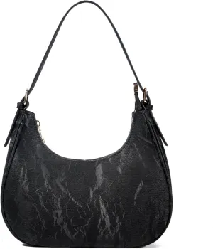 CROJUYI Small Crescent Shoulder Bags Purses for Women Retro Classic Clutch Hobo Tote Purse and Handbag Cute Crossbody Bags