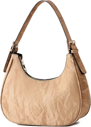 CROJUYI Small Crescent Shoulder Bags Purses for Women Retro Classic Clutch Hobo Tote Purse and Handbag Cute Crossbody Bags