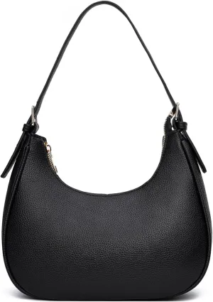 CROJUYI Small Crescent Shoulder Bags Purses for Women Retro Classic Clutch Hobo Tote Purse and Handbag Cute Crossbody Bags
