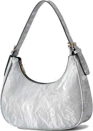 CROJUYI Small Crescent Shoulder Bags Purses for Women Retro Classic Clutch Hobo Tote Purse and Handbag Cute Crossbody Bags