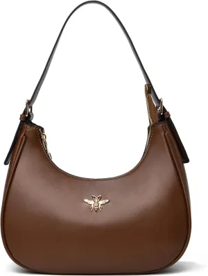 CROJUYI Small Crescent Shoulder Bags Purses for Women Retro Classic Clutch Hobo Tote Purse and Handbag Cute Crossbody Bags