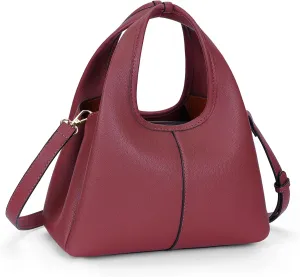 Crossbody Bag Top Handle Handbag for Women Trendy Purse Satchel Bags Pebble Leather Shoulder Bag Hobo Tote Handbag