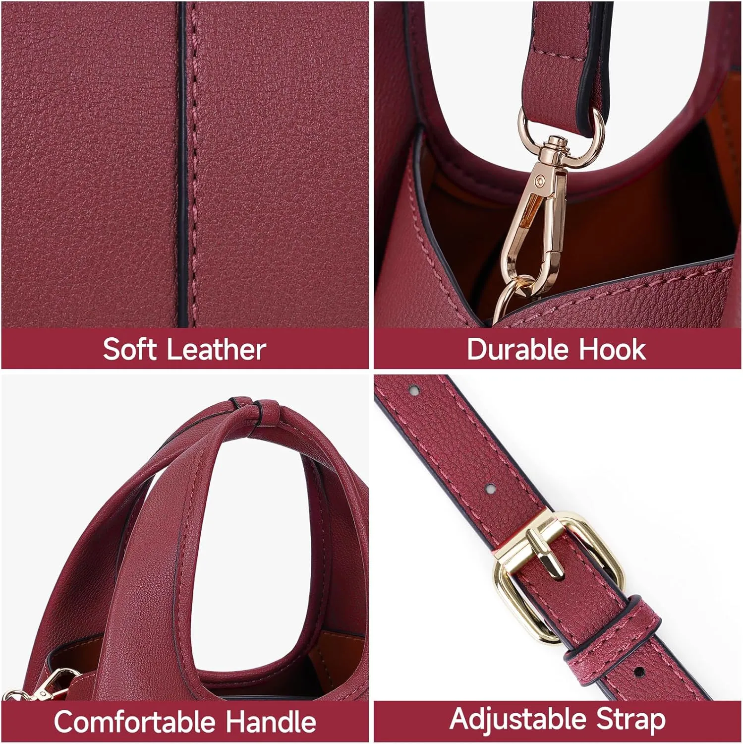 Crossbody Bag Top Handle Handbag for Women Trendy Purse Satchel Bags Pebble Leather Shoulder Bag Hobo Tote Handbag