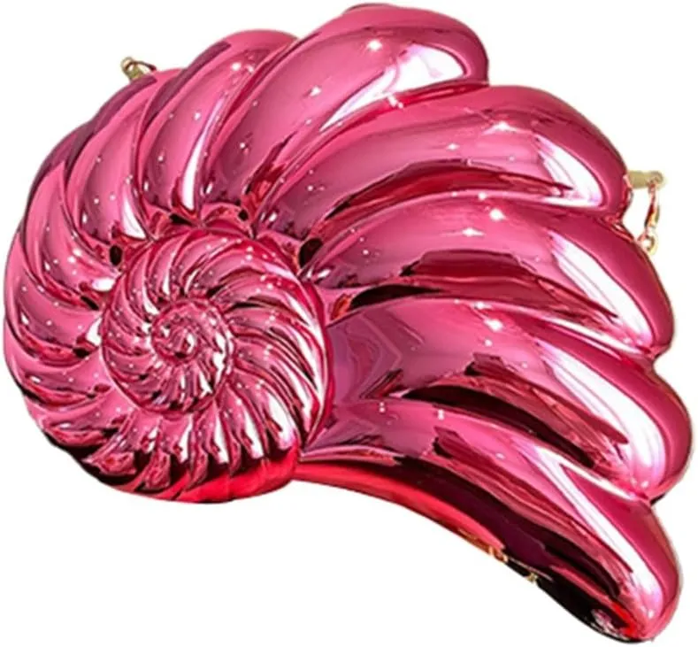 Cute Shell Evening Bag Versatile Wing Crossbody Purse Daily Life Bar Party Clutch Bag Handbag for Women
