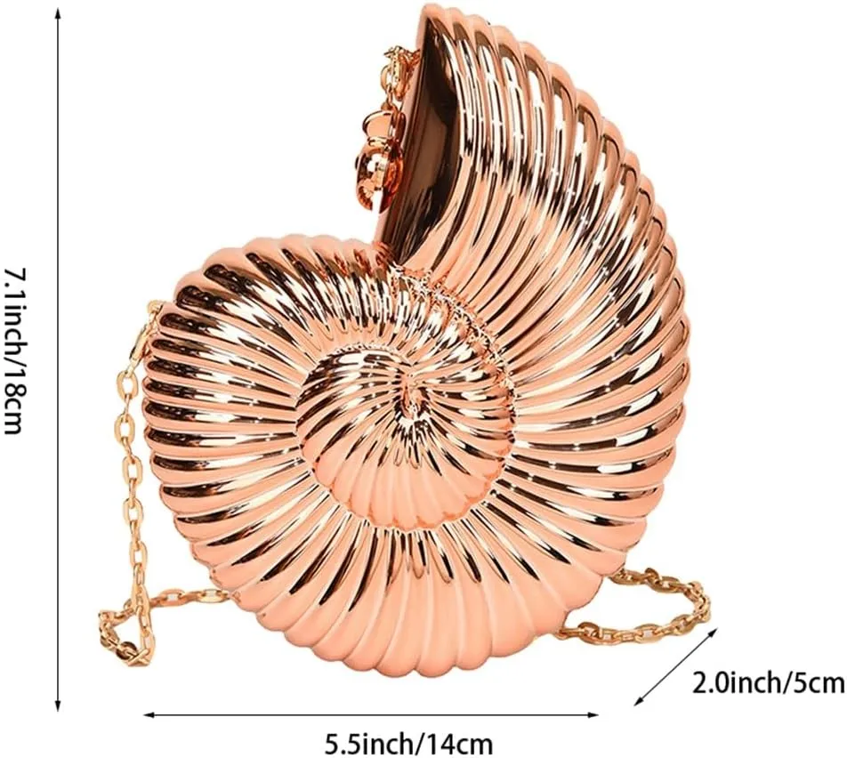 Cute Shell Evening Bag Versatile Wing Crossbody Purse Daily Life Bar Party Clutch Bag Handbag for Women