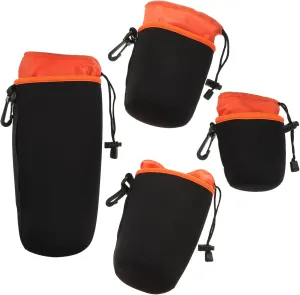 DOITOOL Slr Camera Lens Protector Bag Waterproof Pouch for Outdoor Use Drawstring Storage Case for Dslr Lenses and Accessories