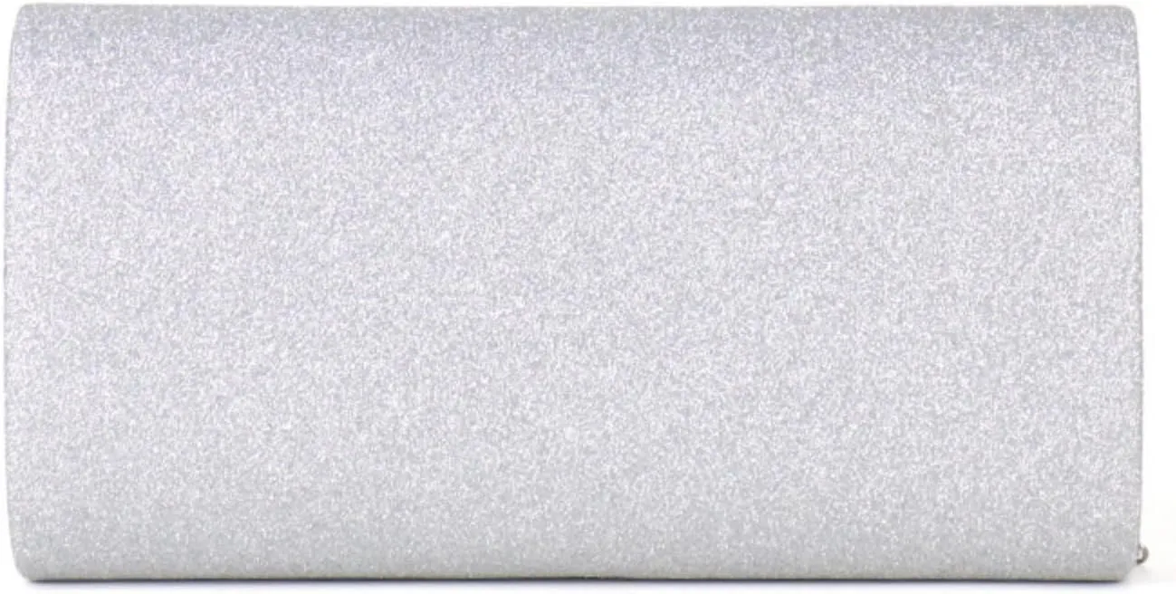 Envelope Clutch Purses for Women, Shining Evening Shoulder Bags Glitter Crossbody Handbag for Wedding Party Prom