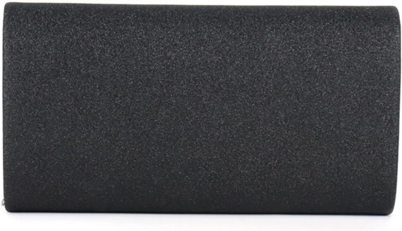 Envelope Clutch Purses for Women, Shining Evening Shoulder Bags Glitter Crossbody Handbag for Wedding Party Prom