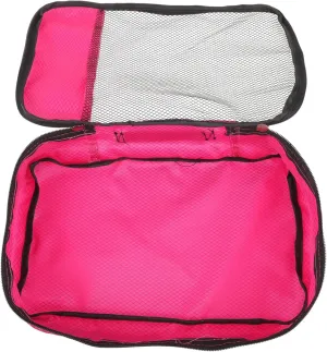 FRCOLOR Packing Bags for Suitcases Travel Organizer Compression Travel Bags Mesh Pouch 3-pack