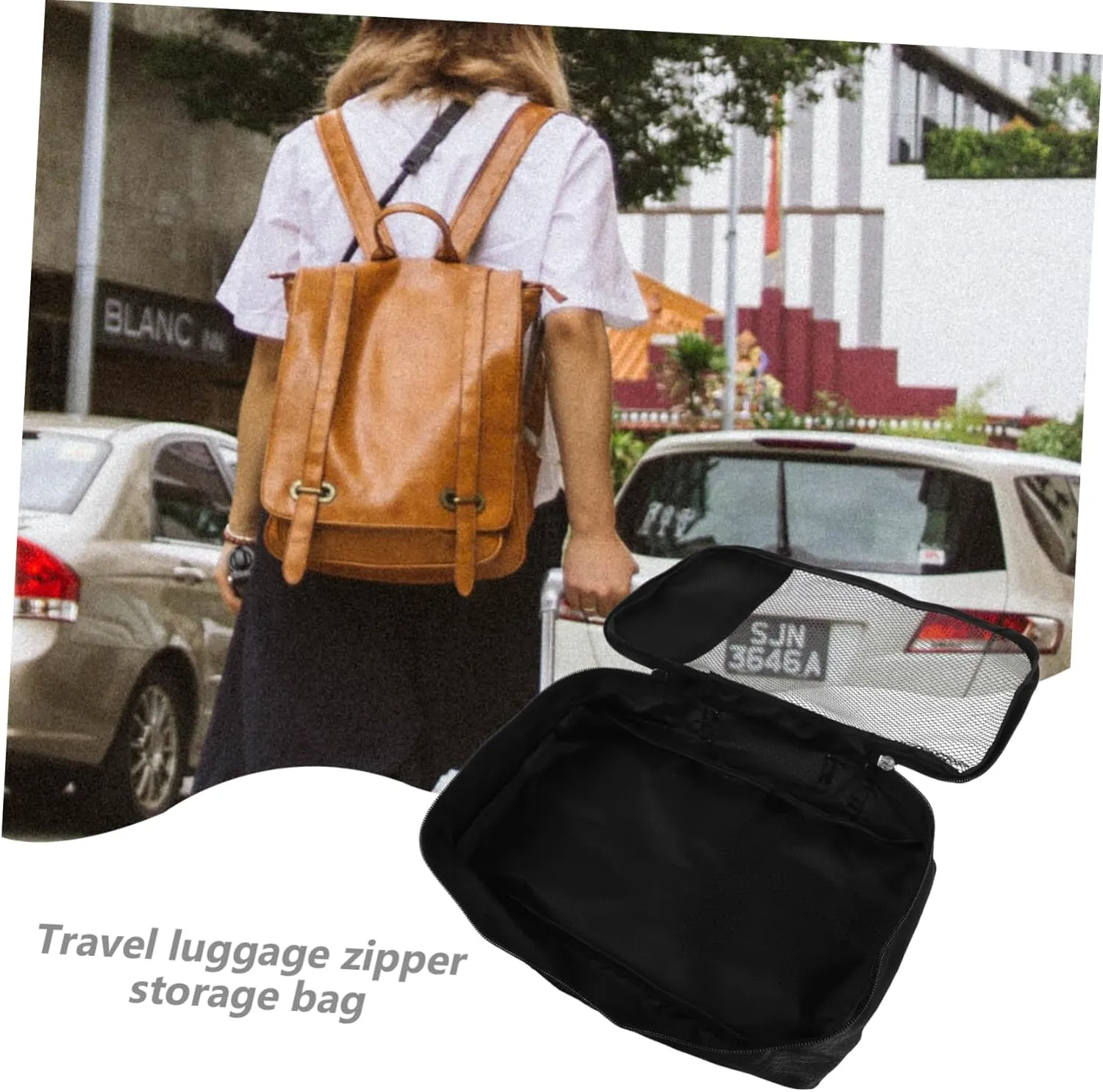 Gatuida Foldable Duffle Bag for Travel Packing Cubes Suitcase Organizer Bags Set Luggage Packing Cubes