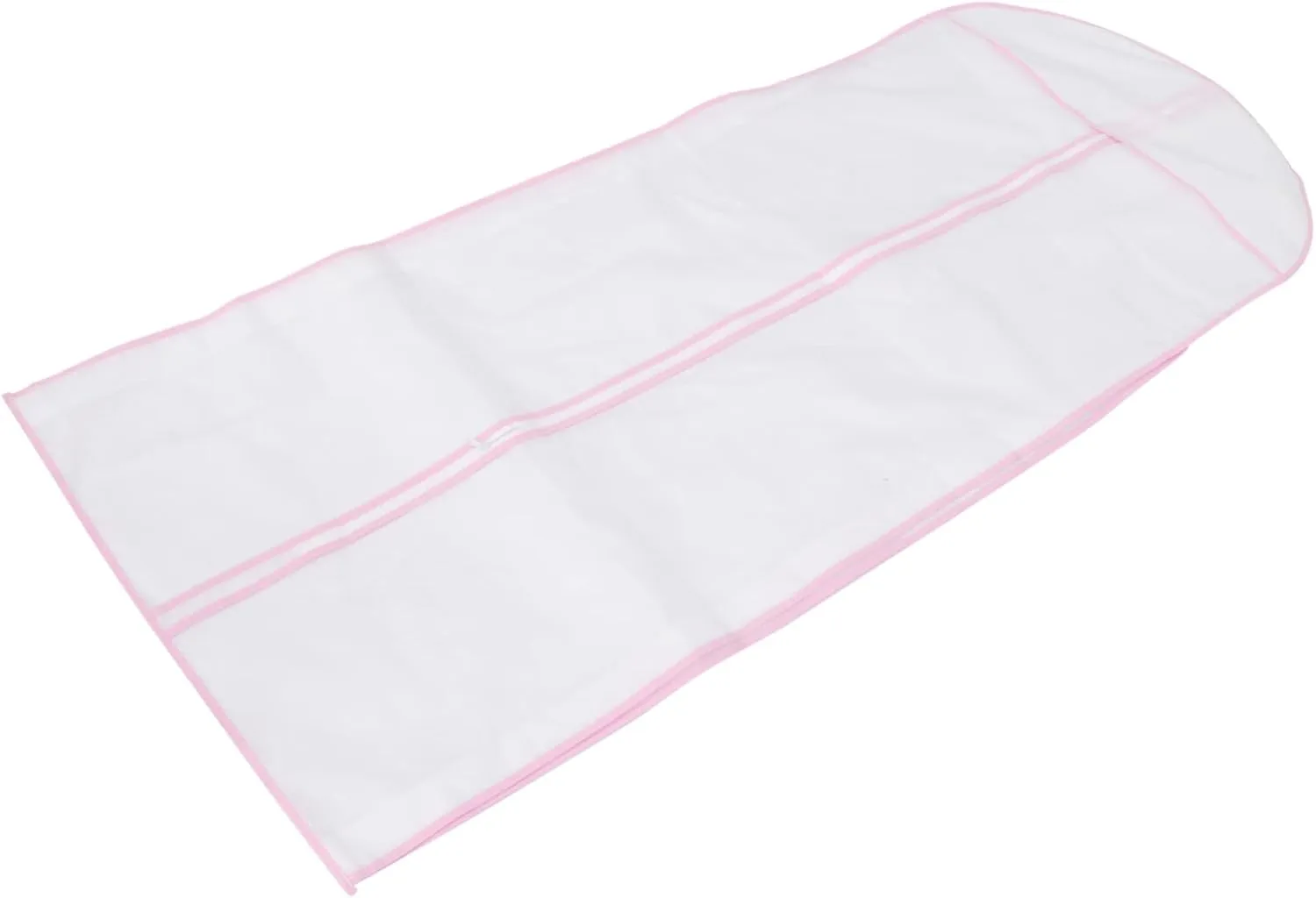 GLEAVI 1Pc Nonwoven Wedding Dress Cover Bag Protective Garment Storage for Bridal Gowns Long Trim for Preventing Wrinkles and Versatile Use