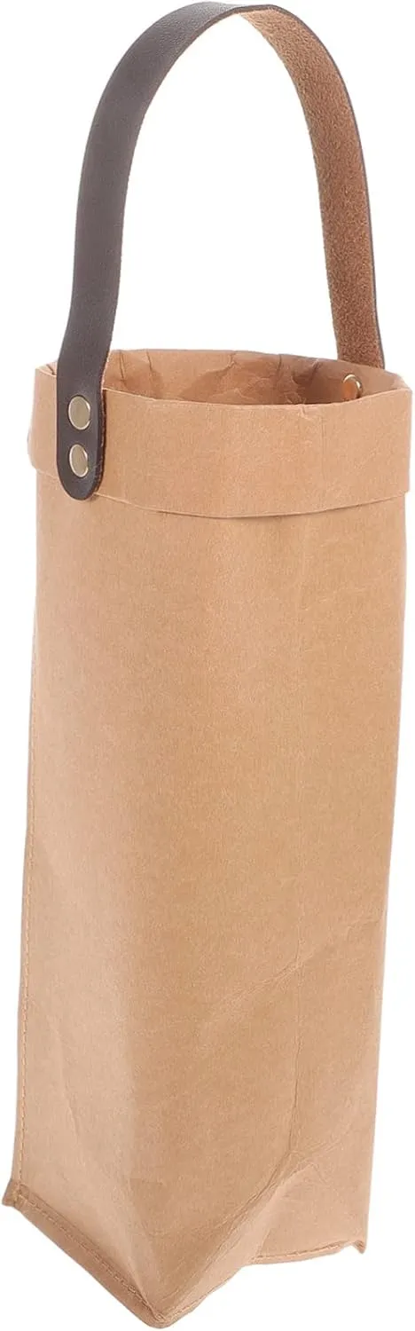 GLEAVI High-end Wine Tote Bag Insulated Wine Bottle Carrier for Party Present