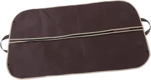 GLEAVI Winter Suit Cover Bag Portable Clothing Storage Pouch for Formal Dress Zipper Design Coffee Lightweight Travel Garment Protector