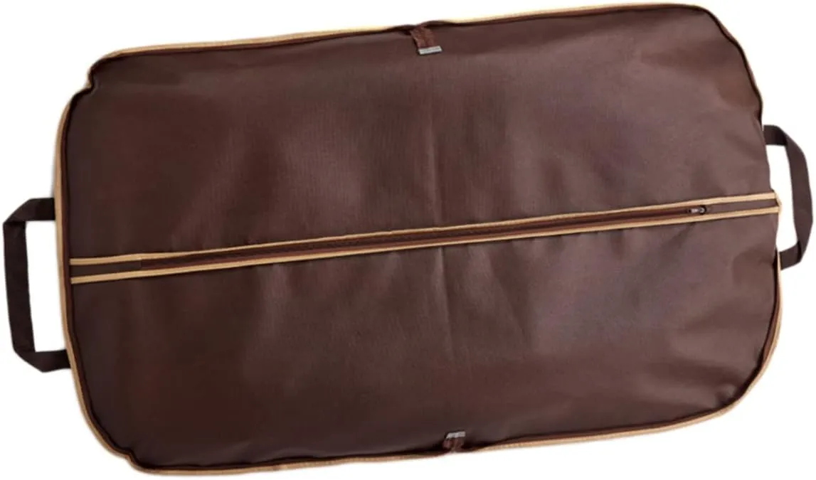 Hanging Clothes Suit Bag Hanging Clothes Suit Cover Closet Garment Bags for Hanging Clothes Suit Protector Garment Bag Hanging Dust Cover Black Hanging Clothes Bag Coffee