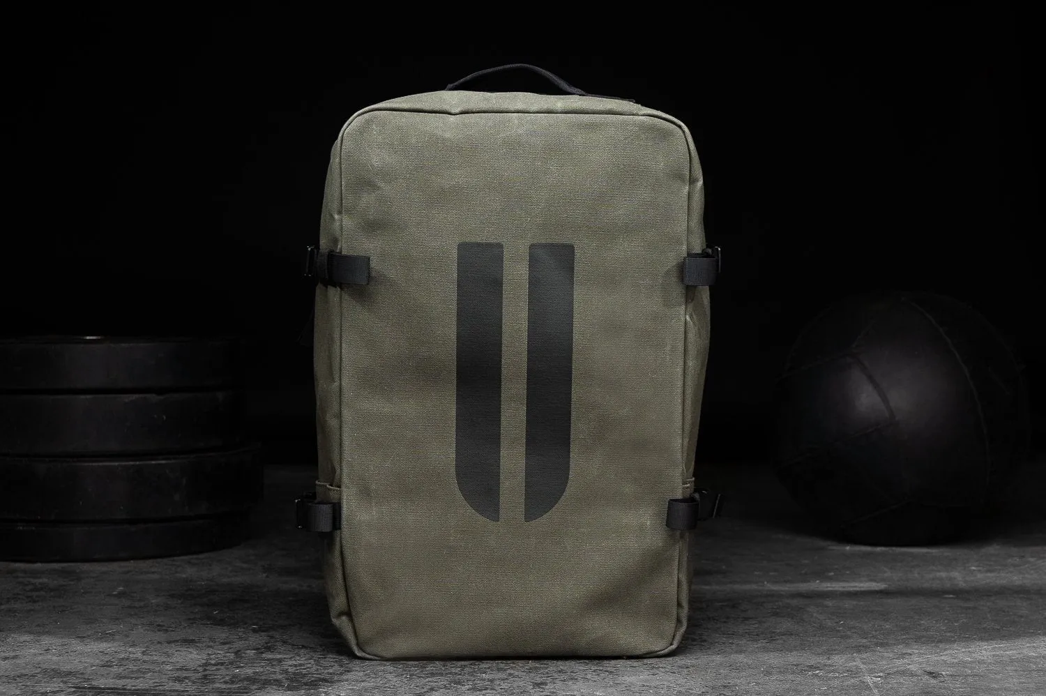 HORNS WAXED CANVAS DUFFLEBACK
