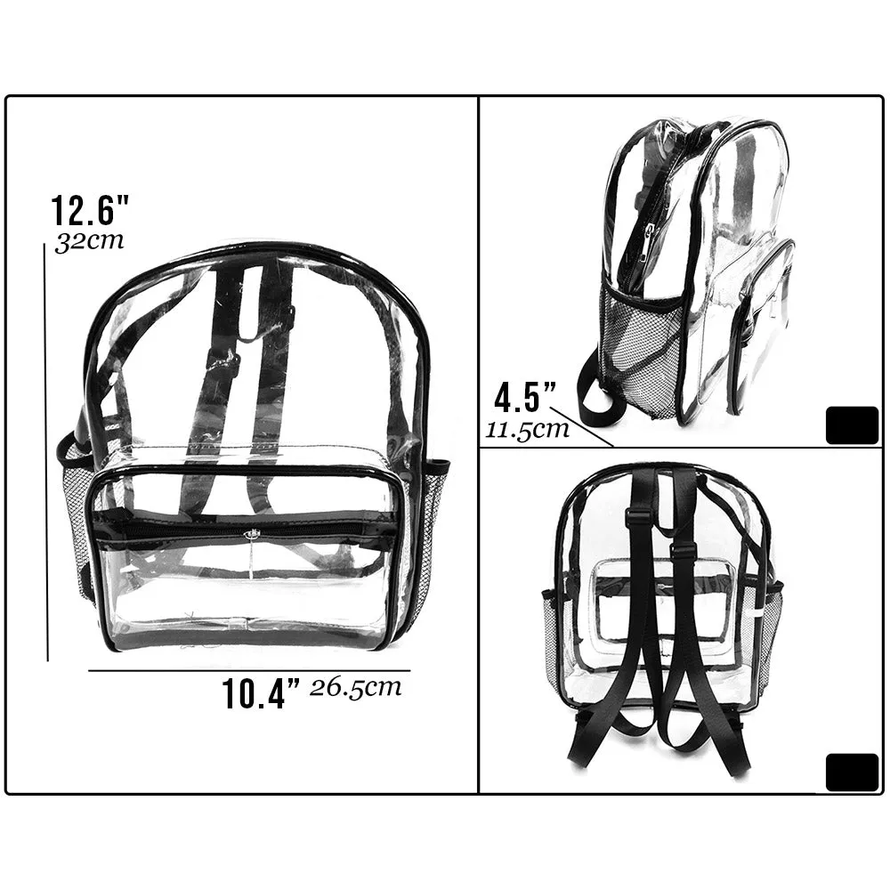 iLLASPARKZ Clear Transparent Backpack