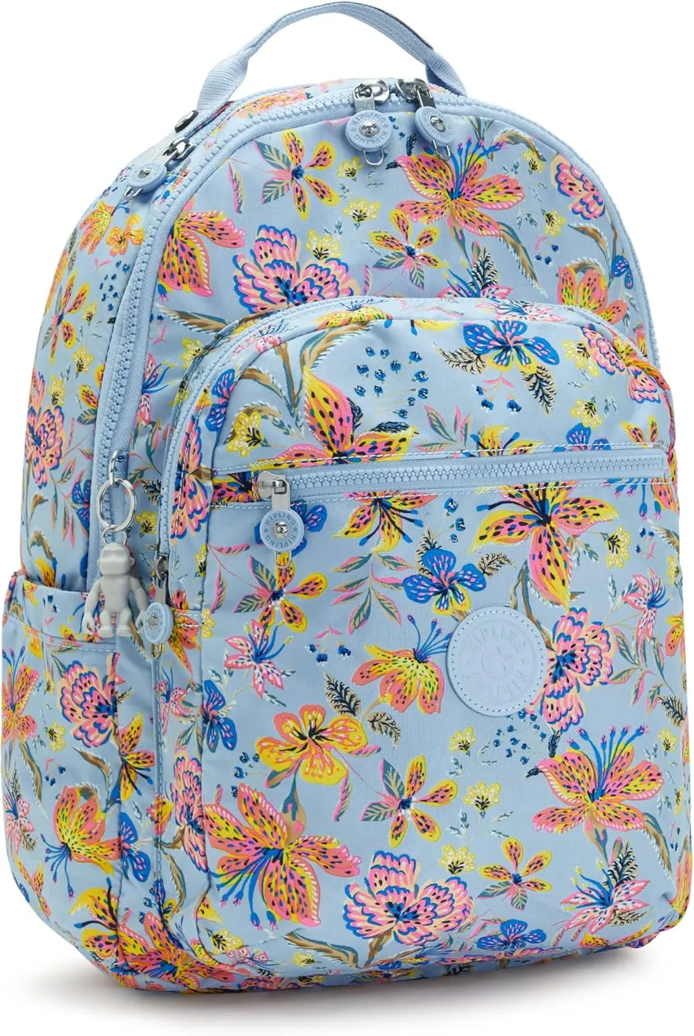 Kipling Women's Seoul 15" Laptop Backpack, Durable, Roomy with Padded Shoulder Straps, Built-In Protective Sleeve