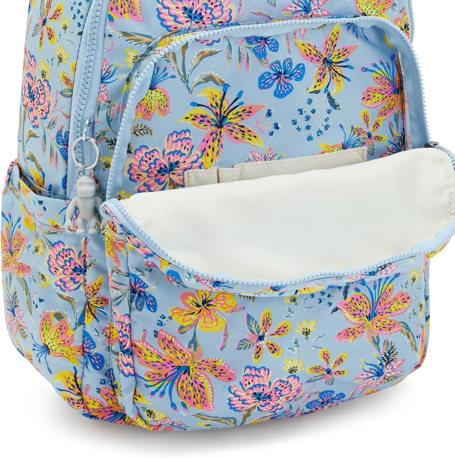 Kipling Women's Seoul 15" Laptop Backpack, Durable, Roomy with Padded Shoulder Straps, Built-In Protective Sleeve