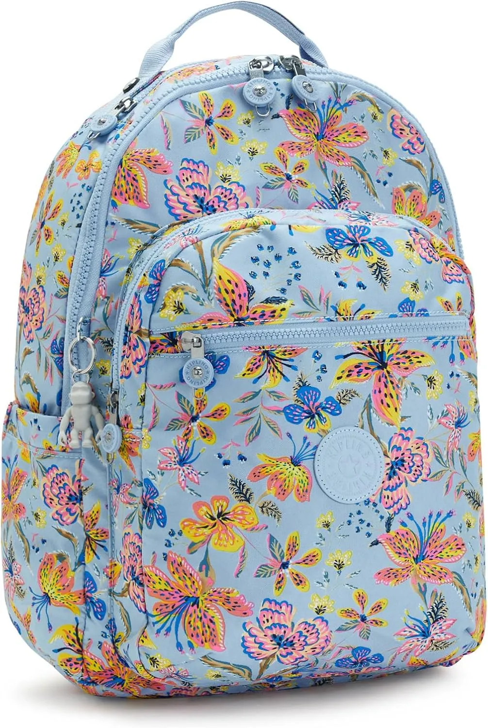 Kipling Women's Seoul 15" Laptop Backpack, Durable, Roomy with Padded Shoulder Straps, Built-In Protective Sleeve