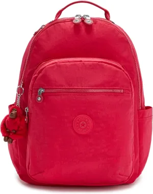 Kipling Women's Seoul 15" Laptop Backpack, Durable, Roomy with Padded Shoulder Straps, Built-In Protective Sleeve