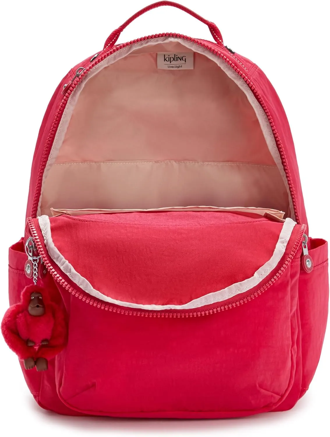 Kipling Women's Seoul 15" Laptop Backpack, Durable, Roomy with Padded Shoulder Straps, Built-In Protective Sleeve